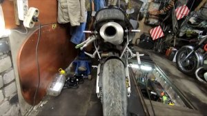 Хонда CBR 600 RR. крепление номера.