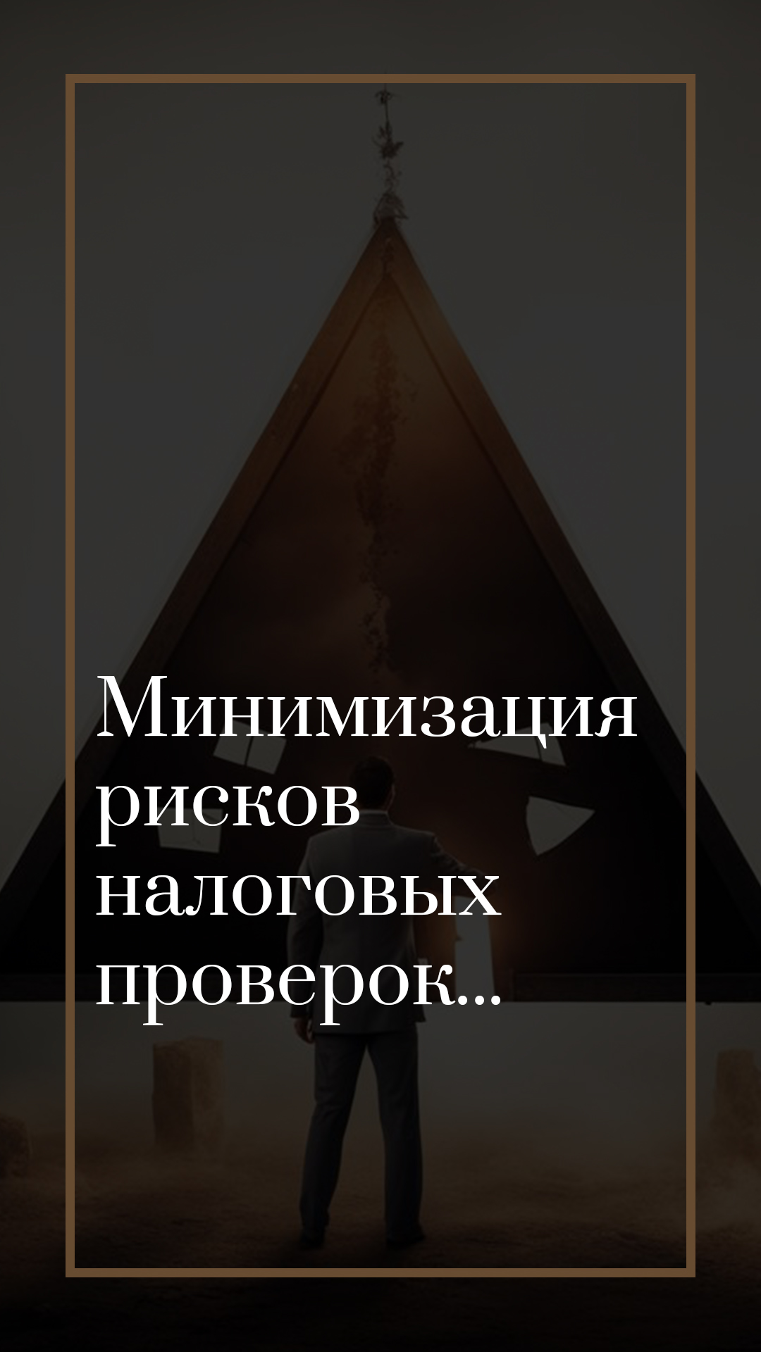 Минимизация рисков налоговых проверок...
