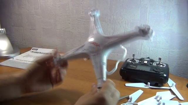 Распаковка посылки с квадрокоптером Syma X5C