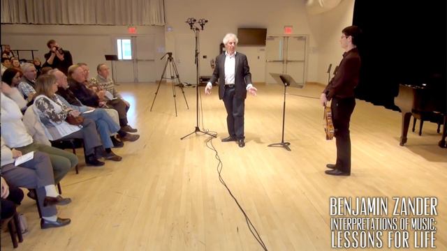 Bach: Cello Suite no. 3 - Courante and Bourrée I (Benjamin Zander - Interpretation Class) смотреть онлайн