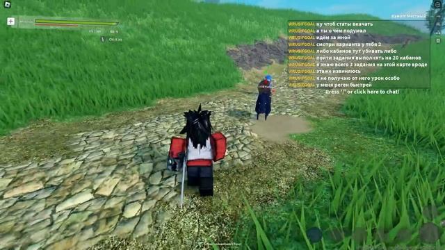 играем в мастера меча онлайн в Roblox смотреть онлайн