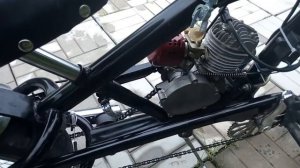 Мотовелосипед чоппер карб.К60В F-50 (Дырчик)/OCC Schwinn Stingray Chopper bike