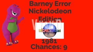 Barney Error: Nickelodeon Edition