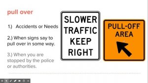 Road Signs and Phrasal Verbs English Lesson - Lesson 8-2 - Pull Over and Move Over