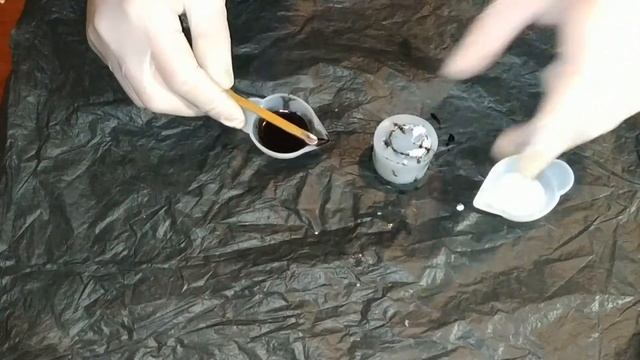 Как сделать кольцо(перстень) из эпоксидной смолы | resin art