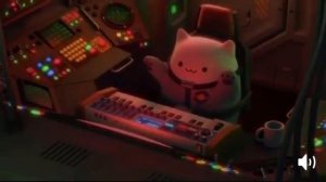 Space piano cat- space melody