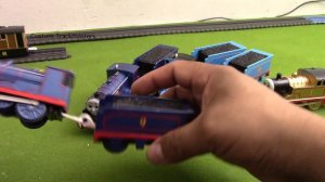 Sold RWS & Metallic blue Donald and douglas Trackmaster Thomas and friends
