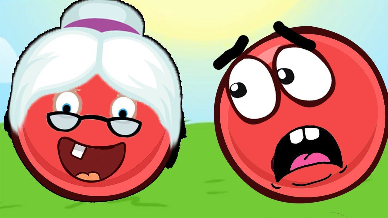 Новый КРАСНЫЙ ШАР, Шарик спасает бабушку, мультик игра Детский летсплей #52 смотреть онлайн