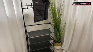 ВІШАЛКА ДЛЯ ОДЯГУ NEW SIMPLE FLOOR CLOTHES RACK SIZE 60X29.5X151 см