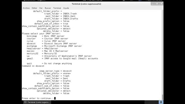 Servidor de Correo Linux Debian 7 8 смотреть онлайн