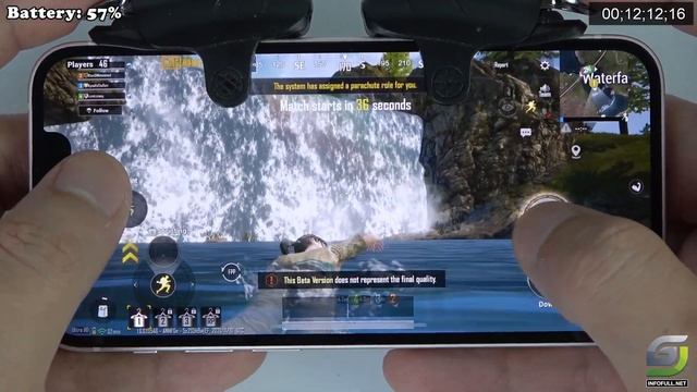 iPhone 13 Mini test game PUBG Mobile Max Setting смотреть онлайн