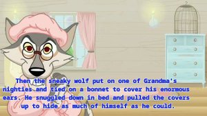 Little Red Riding Hood with Subtitle - English Bedtime Story