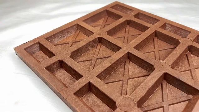 Полимерпесчанная плитка тротуарная коричневая
