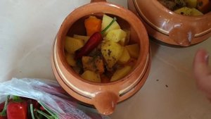 Овощное Рагу с Мясом в Духовке.