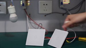 1 gang 2 way dimmer switch connect with adapter Ft.bseed