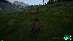 || The Isle || Самое большое стадо травоядных против Гиганотозавров! Кровавая бойня у водопада