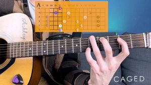 Новые аккорды на гитаре |  Система CAGED