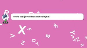 How to use override annotation in java?