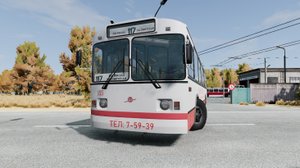 И СНОВА РАБОТАЕМ НА ТРОЛЛЕЙБУСЕ В BEAMNG DRIVE!