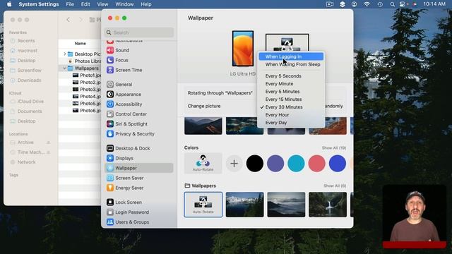Set Your Mac Wallpaper To Change Automatically смотреть онлайн