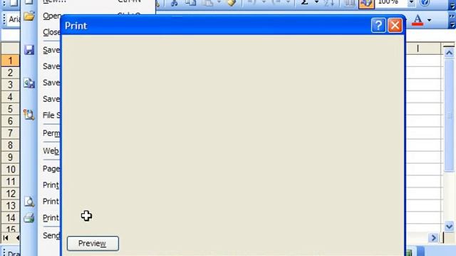 Excel 2003 Tutorial Printing Multiple Spreadsheets Microsoft Training Lesson 14.11 смотреть онлайн