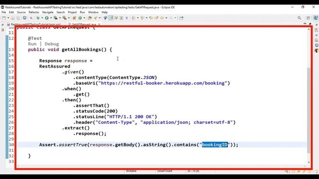 REST Assured API Testing Tutorial Chapter-01| Getting Started | POST GET Request | Validation |Logs