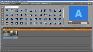 Урок 4 - Добавление перехода Pinnacle Studio dobavlenie perehoda v video