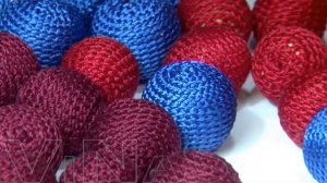 Урок 1 Вязание крючком, обвязываем шарики!