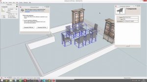 SketchUp    1 2 Вывод спецификаций с картинками простая подготовка модели