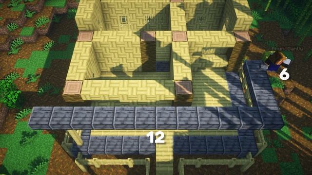 EASY Minecraft bamboo house tutorial ?| Minecraft 1.20