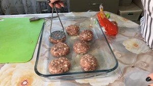 Горячее блюдо на праздничный стол В ДУХОВКЕ  ИЗ ФАРША И ГРИБОВ И НЕМНОГО СЫРА