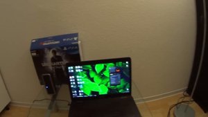 PS4 подключить к ноутбуку без телевизора без первого подключения ???