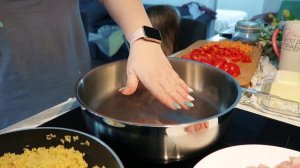 Булгур с курицей и овощами