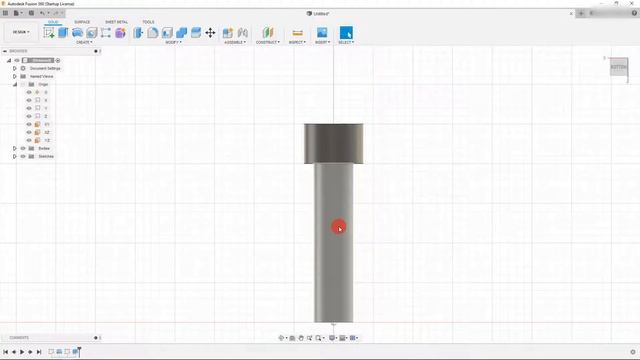 Model a Screw in Fusion 360! Tutorial for Absolute Beginners: Introduction to Sketch Modeling смотреть онлайн
