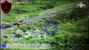 Уничтожение живой силы ВСУ ударами дронов-камикадзе на Авдеевском направлении