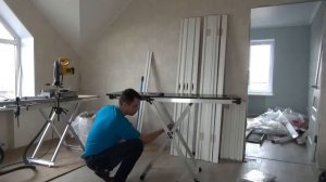 Складной верстак  Распаковка и предварительный обзор