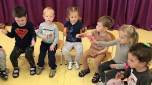 Отчётное занятие кружка по обучению игре на музыкальных инструментах, вторая младшая группа