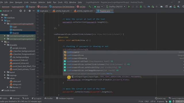 How to create Login and Register screen with OTP Verification in Android Studio | Material UI Desig