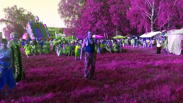 Пьяные Танцы Радуга-Мэн & Диско - Бой в Ганусово смотреть онлайн