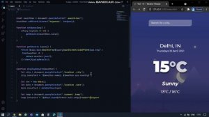 Build A Weather App Using Html, css and javascript | Api Project | Part - 02