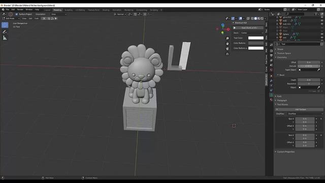 16. Blender Character. Львенок (часть8)