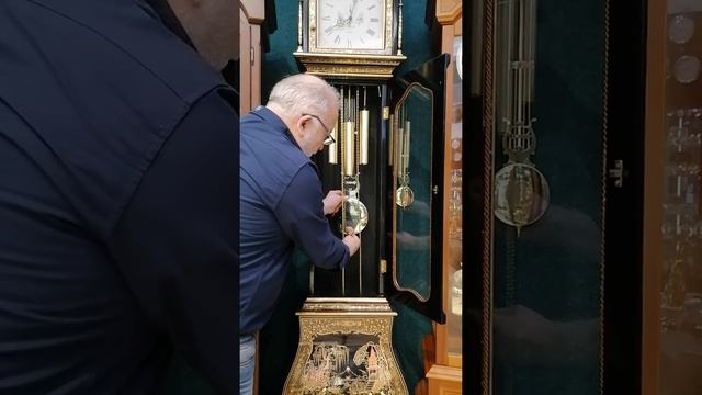 РЕГУЛИРОВКА ТОЧНОСТИ ХОДА В НАПОЛЬНЫХ ЧАСАХ K.MOZER С МАЯТНИКОМ В ДОМАШНИХ УСЛОВИЯХ И САМОСТОЯТЕЛЬН