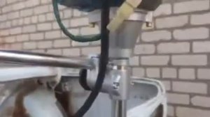 Лодочный мотор с двигателем от мотокосы