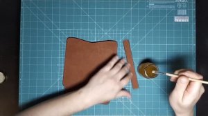 Как сделать подарочный конверт из кожи своими руками