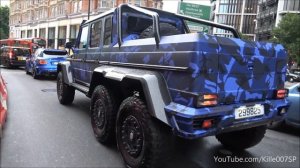 Mansory Mercedes G63 6x6 details & lovely sound 1080p