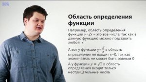 Функция. Область определения и область значений. Видеоурок 1. Алгебра 9 класс