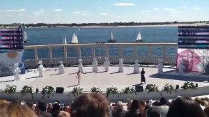 Амфитеатр в Волгограде на центральной набережной Волгограда.