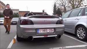 Honda S2000 Compilation | Huge slides, sounds, flames