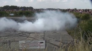 Burnout WM 2011 -1- FKC-Tuning Ford Sierra VW Pfingsttreffen