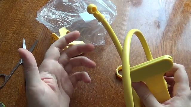 Посылка из Китая № 335. Держатель-штатив с прищепкой для телефона смотреть онлайн